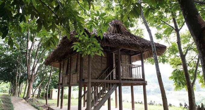 トン・ドゥク・タン同志の住居と安全なトンネルの遺物