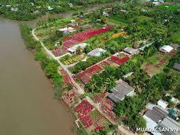 上から見たカイ モン ガーデン、ラック マーケットの写真