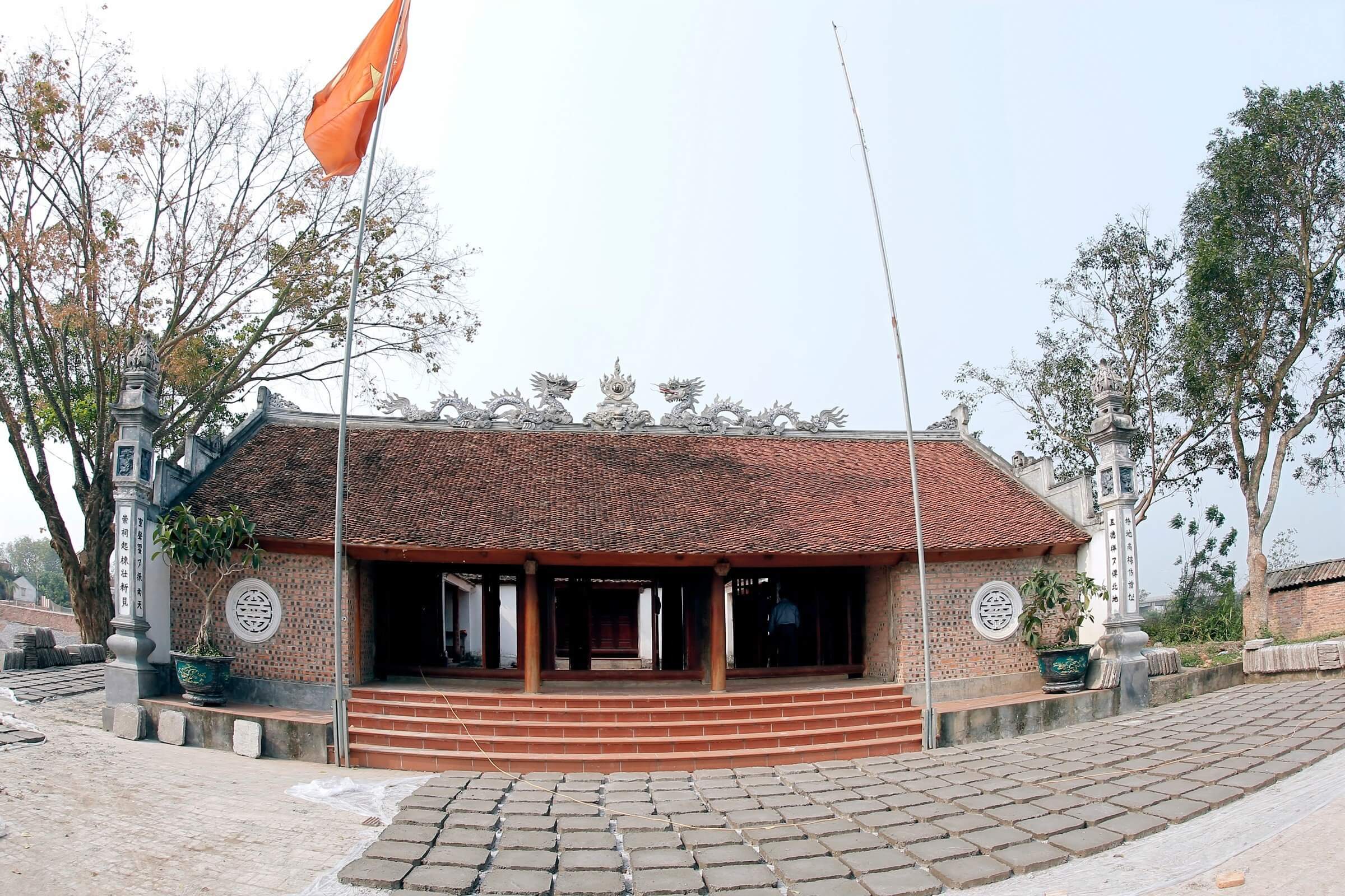 共同住宅とラン チャン パゴダの遺跡