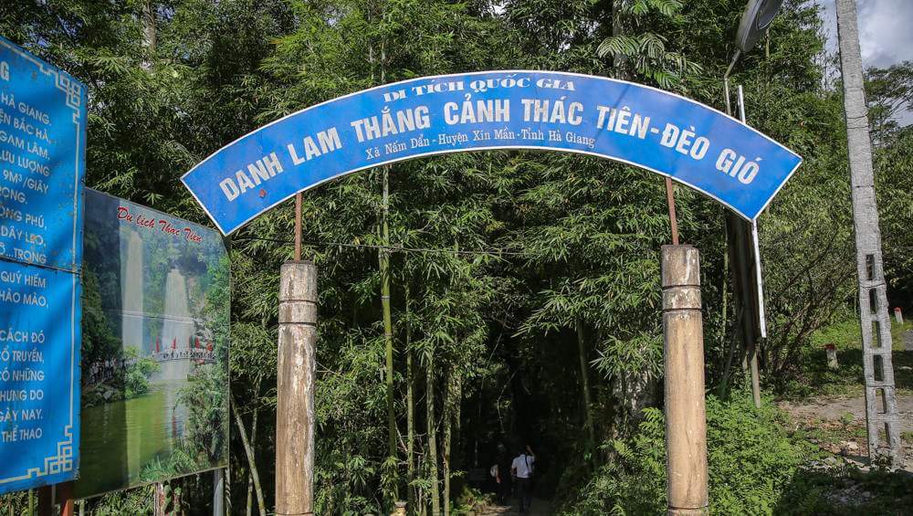 Khu du lịch Thác Tiên - Đèo Gió