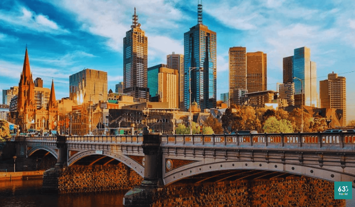Chuyến bay Los Angeles đến Melbourne giá 14.974 USD
