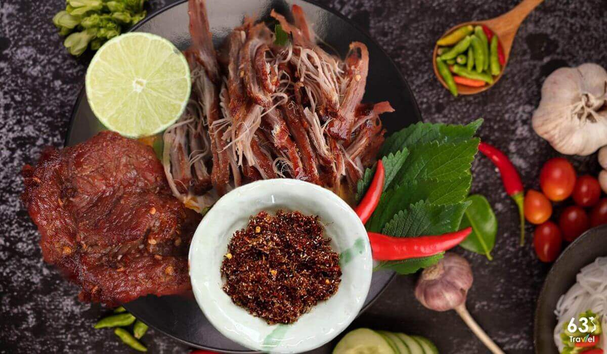 Bò một nắng Gia Lai - Đặc sản làm quà chuẩn ngon,đậm vị