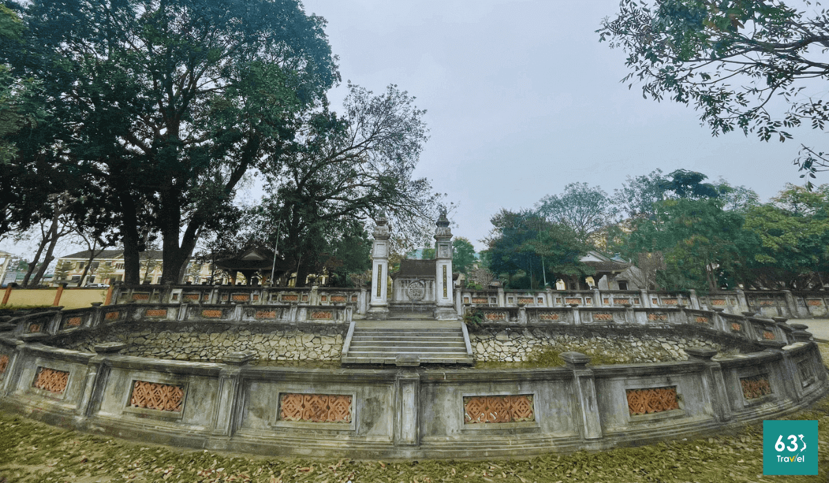 Nét cổ kính nơi đền thờ Nghĩa vương Nguyễn Biểu