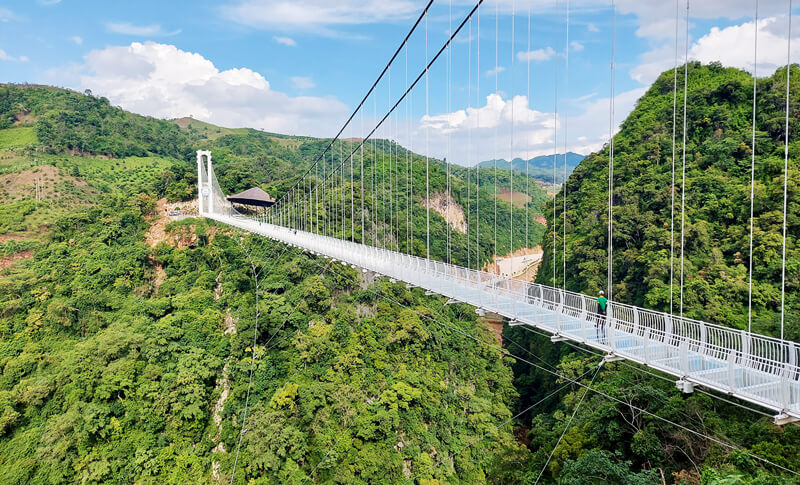 Khám phá Cầu Kính ở Mộc Châu