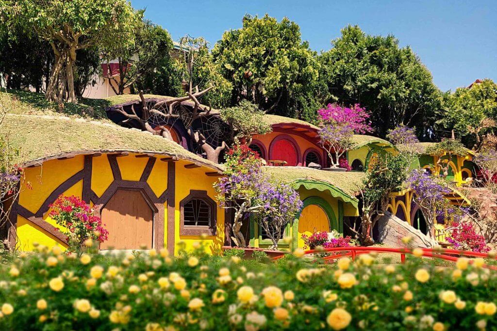 古代のおとぎ話をイメージした夢のような妖精の庭園です。