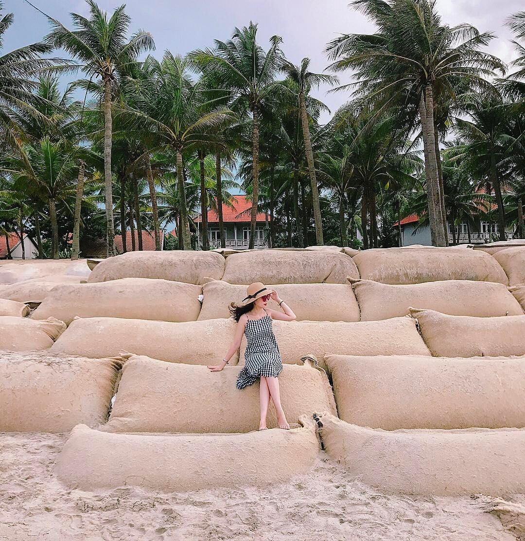 “Sống ảo” giữa khung cảnh biển yên bình, thơ mộng