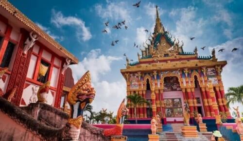 Siam Can Pagoda에서 100년 된 앙코르 건축물을 감상하세요