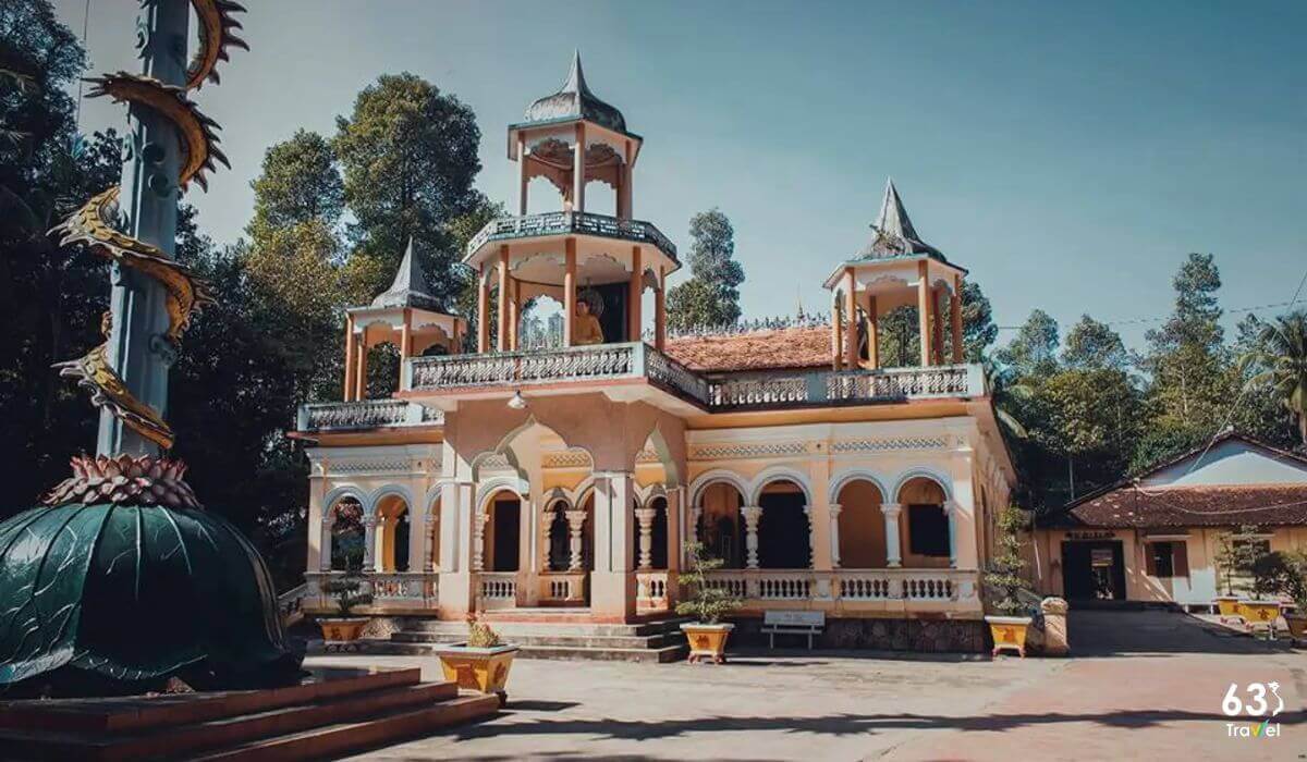 Chùa Giồng Thành - nét đẹp linh thiêng tại An Giang