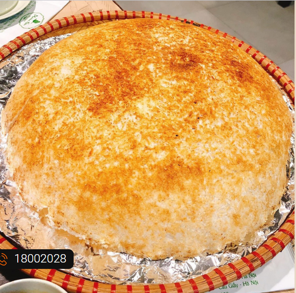 찐 소스에 담근 구운 쌀