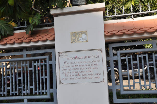 Di tích lịch sử cách mạng “Nhà cao cẳng” số 18 Lê Lợi.