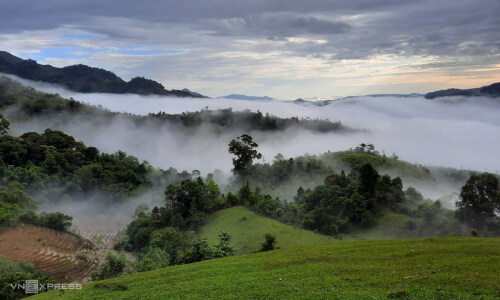 Mùa mây trên núi Ngọc Linh