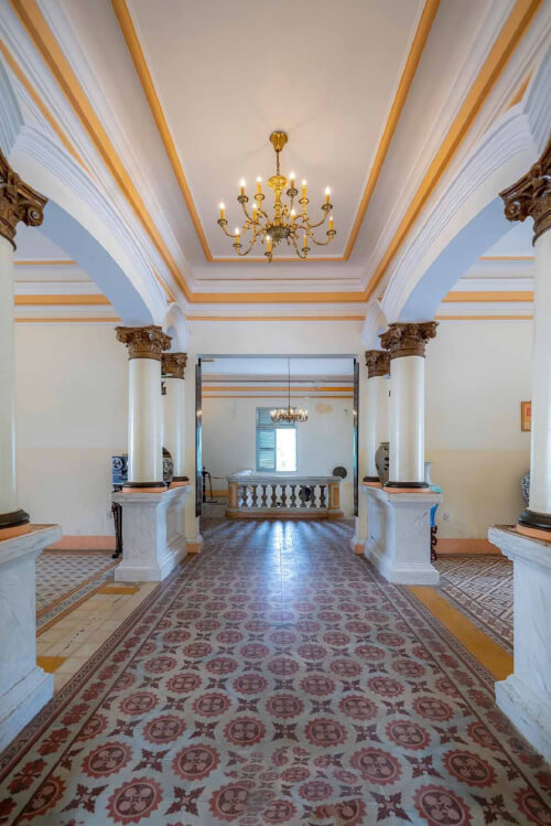 Bac Lieu 왕자의 집의 독특한 건축