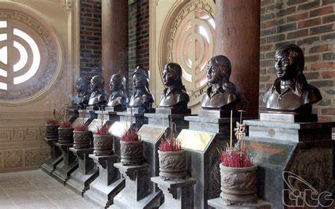 チュオンボン遺跡内