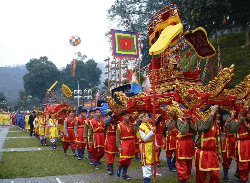 트엉 사원 축제