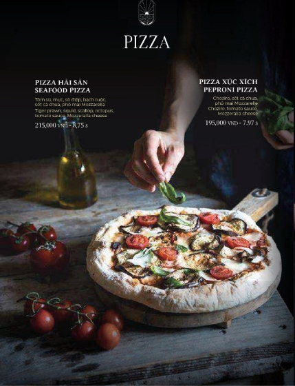 シーフードピザ