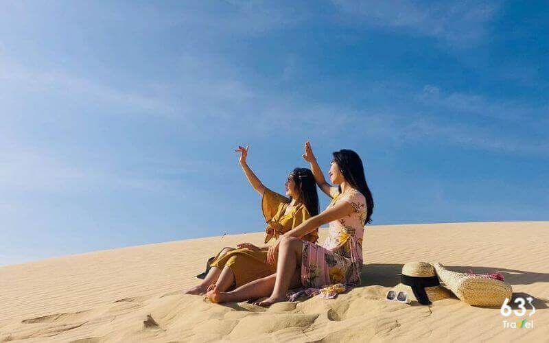 Đồi cát Phương Mai - điểm đến đẹp hoang sơ,ấn tượng