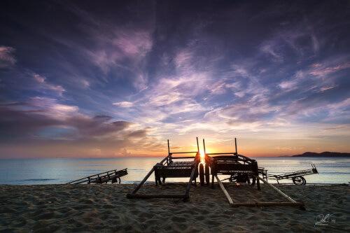 Hoàng Hôn tại Cửa Lò