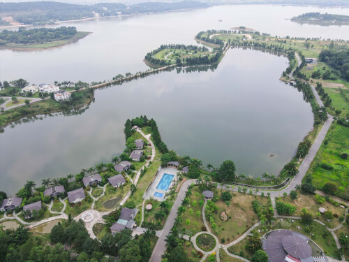 Toàn cảnh Hồ Đại Lải