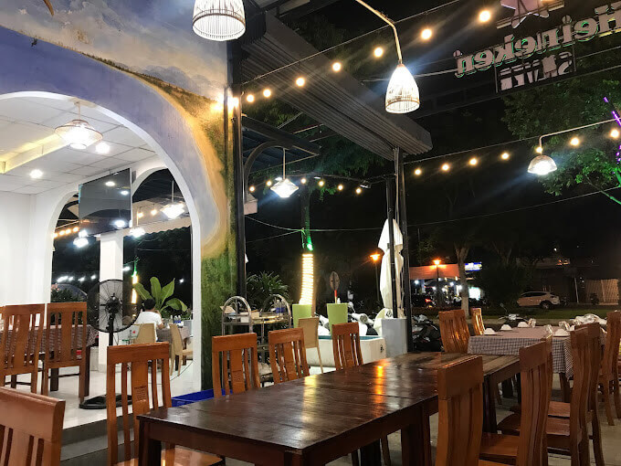 ダナンのベトナムキッチンレストラン。