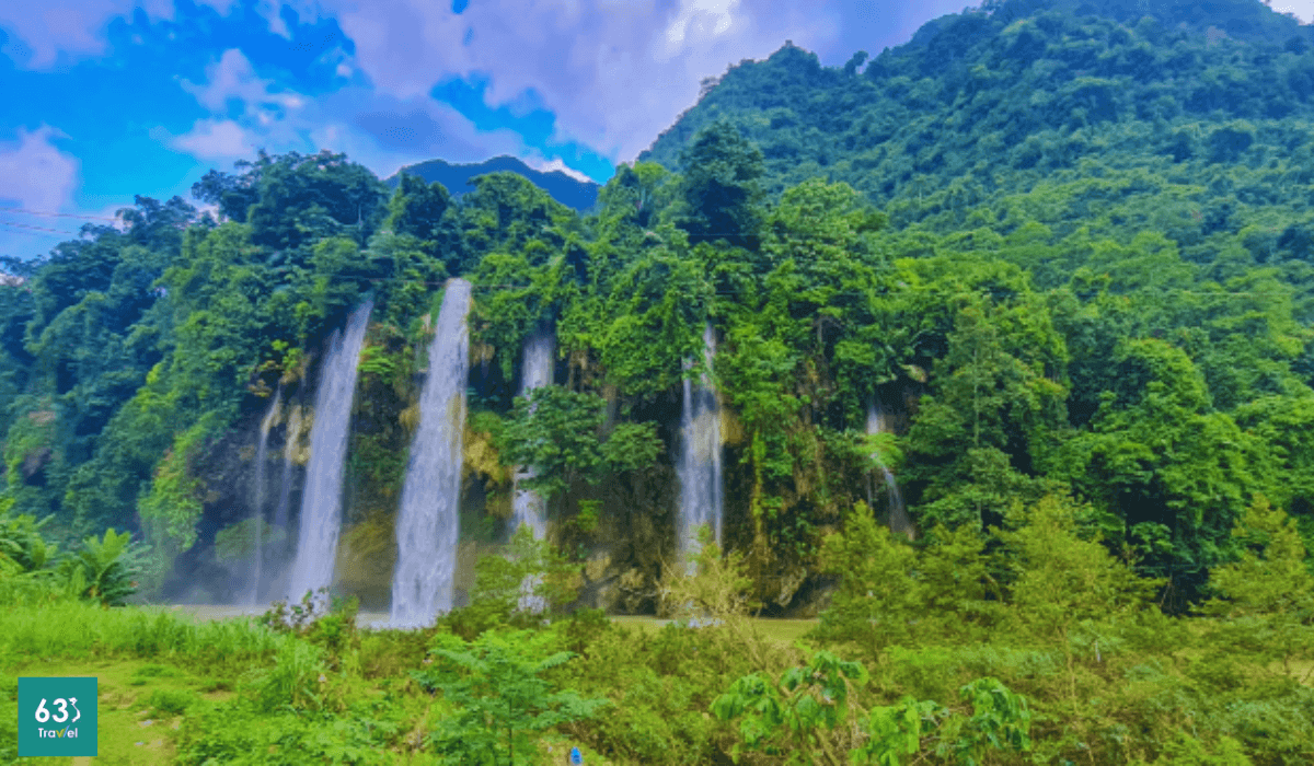 Tiên cảnh" dưới chân thác Mưa Rơi hớp hồn du khách khi đến Thái Nguyên