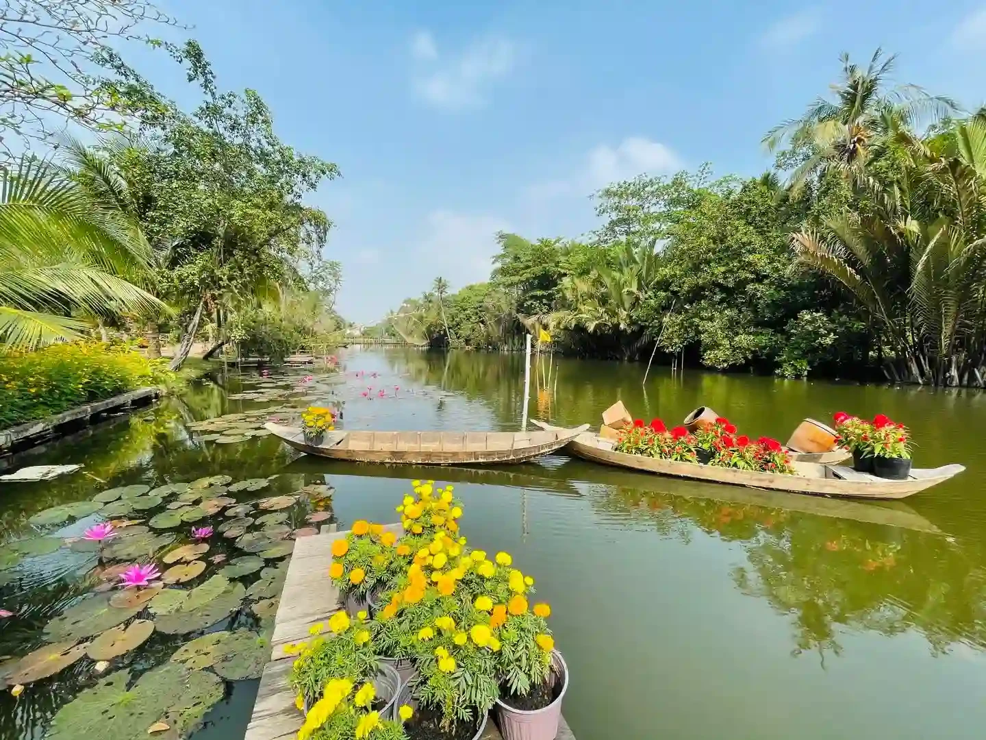 ビンクイ観光地の魅力的な風景