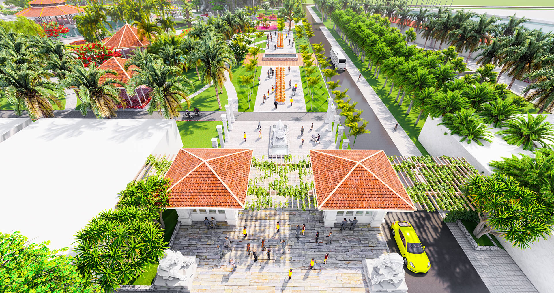 Khu du lịch nhà Mát