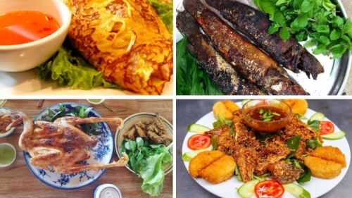 Lan Vuong ツーリスト エリアでの料理