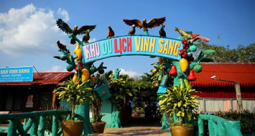 ヴィンサン観光地のゲート