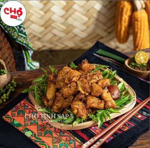 ムオン豚のグリル マックケン添え