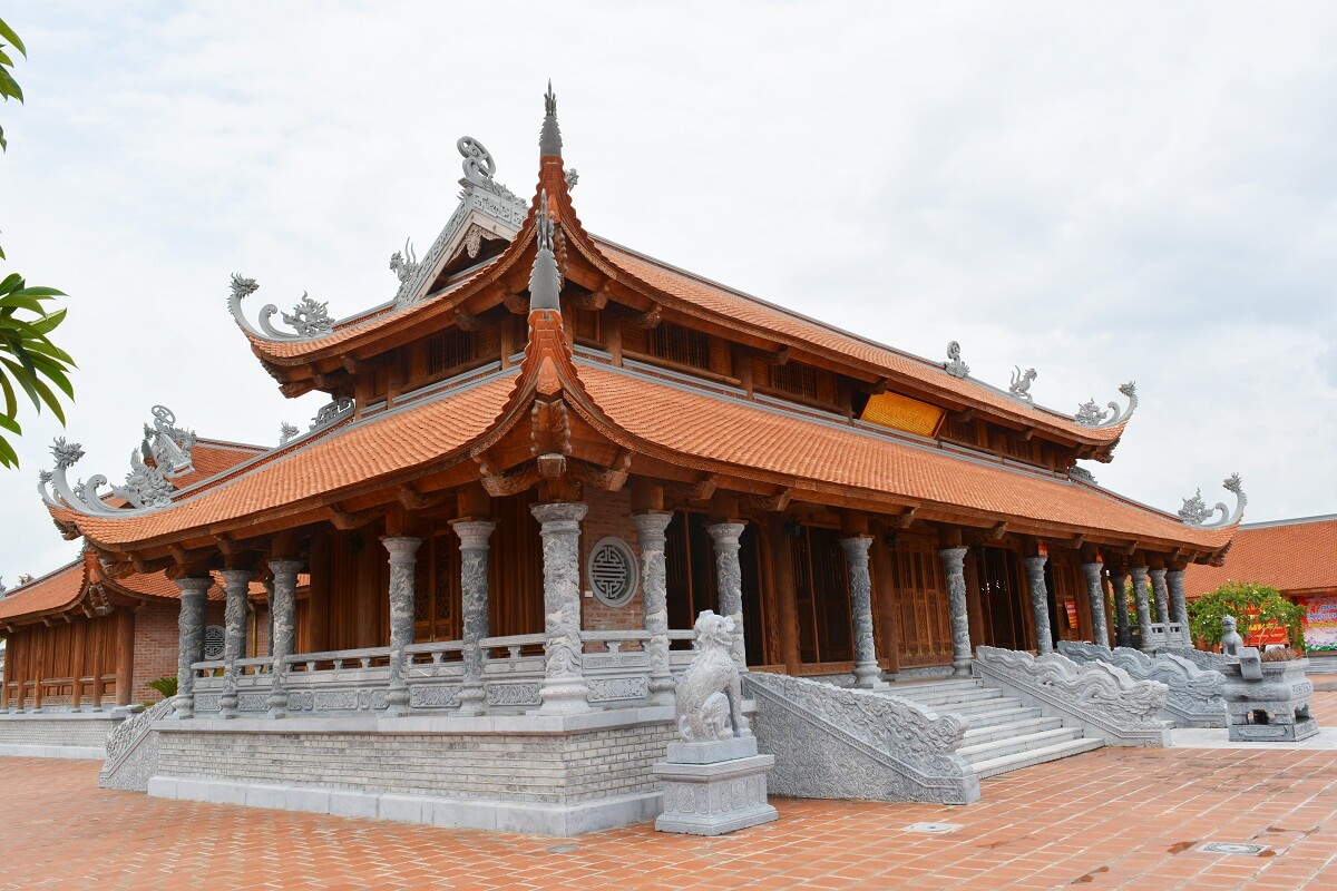 タイン村のパゴダ