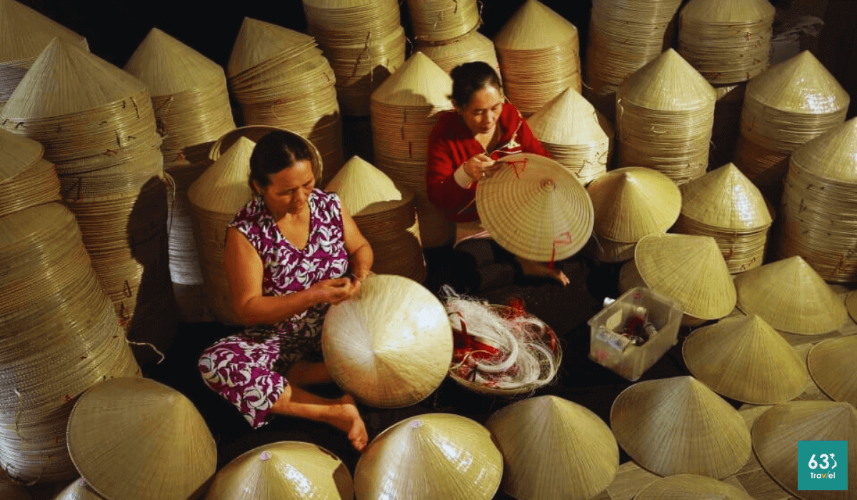 Đi Cần Thơ ghé thăm làng nghề truyền thống chằm nón lá lâu đời