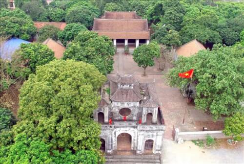 Văn Miếu Xích Đằng - Góc nhìn trên cao