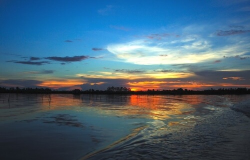 Thi Tuongラグーンの風景画