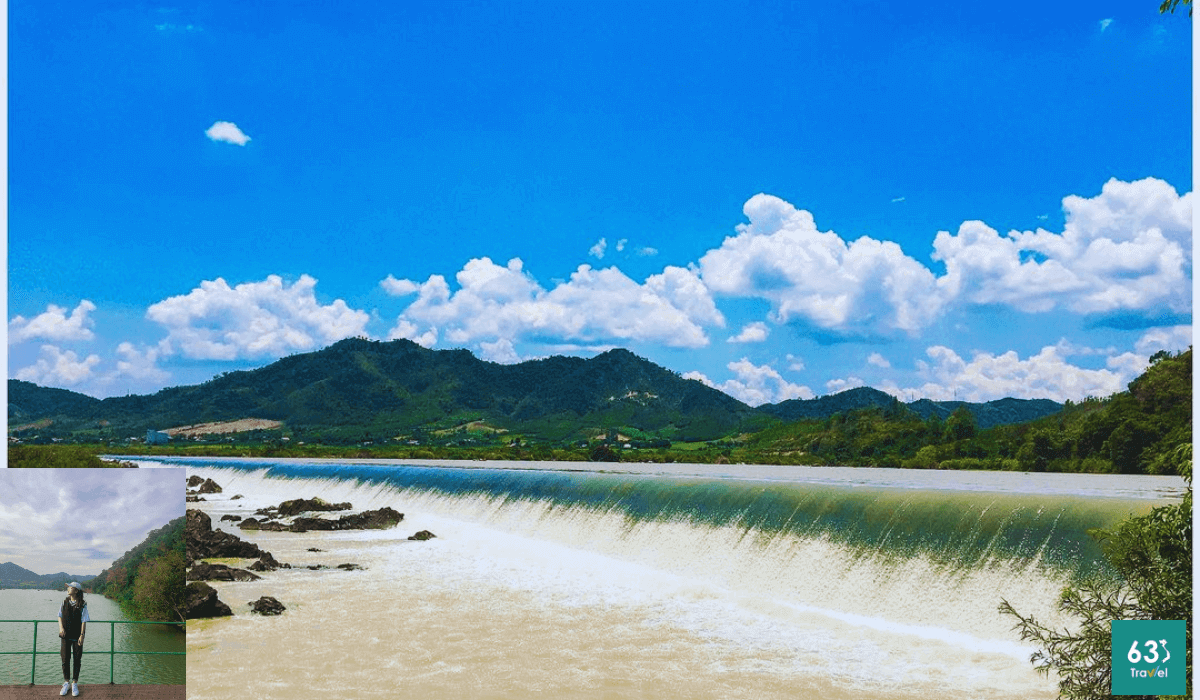 Mê hoặc” trước vẻ đẹp hùng vĩ của đập Đồng Cam Phú Yên
