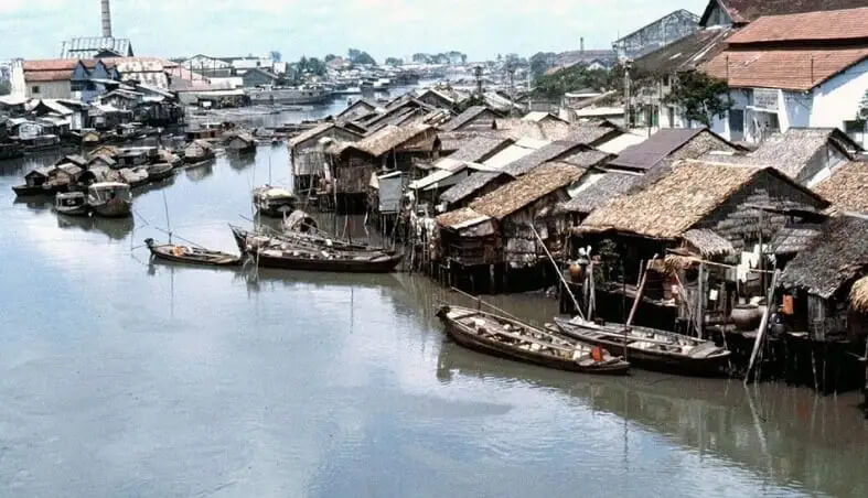 かつて、ビンドン埠頭は貿易と商業の賑やかな場所でした。