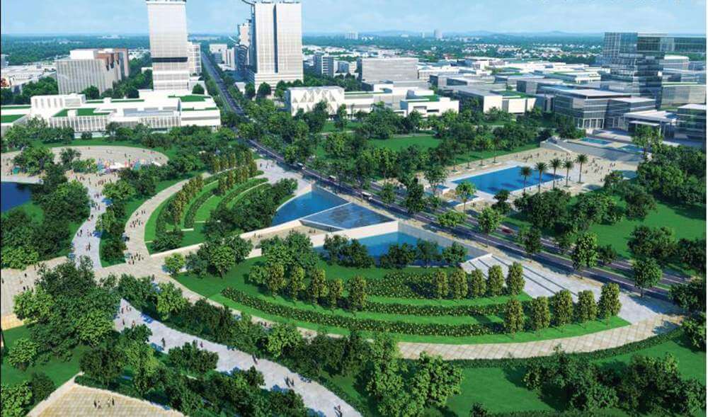 빈즈엉 신도시 공원