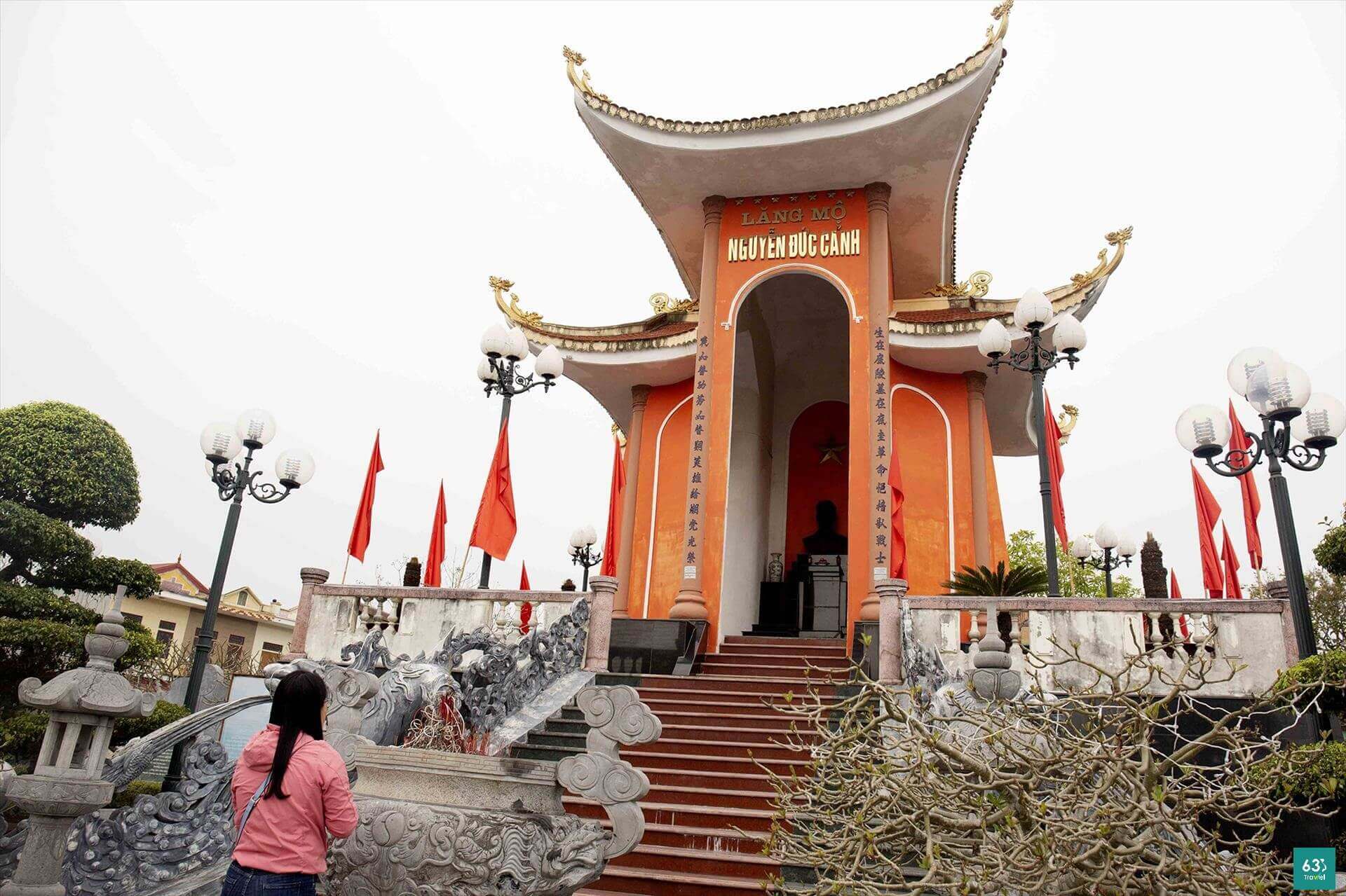 Khu tưởng niệm đồng chí Nguyễn Đức Cảnh thu hút hàng vạn du khách dịp đầu năm