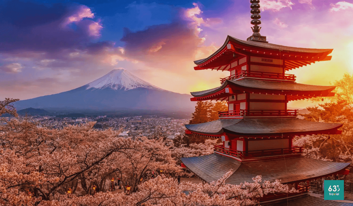 Du khách Việt Nam thích khám phá các điểm du lịch nổi tiếng tại Nhật Bản.