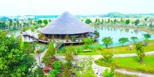 ランセン湿地保護区のリゾート