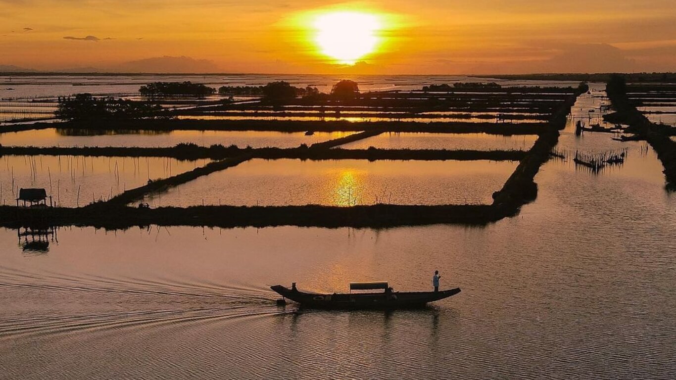 Ngắm Hoàng Hôn Trên Phá Tam Giang: Một Trải Nghiệm Không Thể Quên