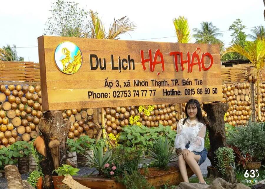 Khu du lịch Hạ Thảo - Địa điểm “xả stress” hot nhất gần Tiền Giang