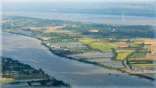 タンクイ島の俯瞰