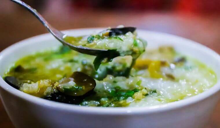 Cháo ấu tẩu - Món cháo "độc" có một không hai