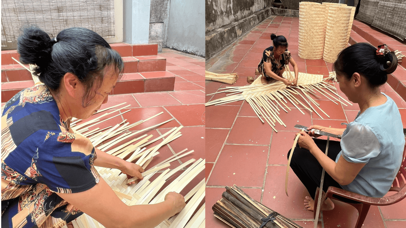 Câu Chuyện Đằng Sau Những Chiếc Cót Đan Tại Làng Nghề Vân Long