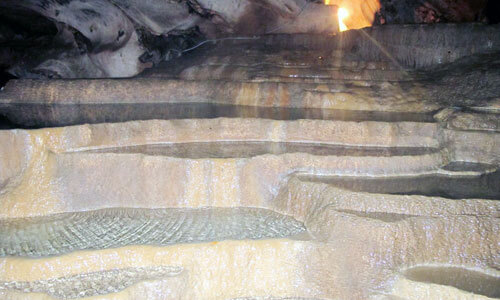 妖精の洞窟の段々畑