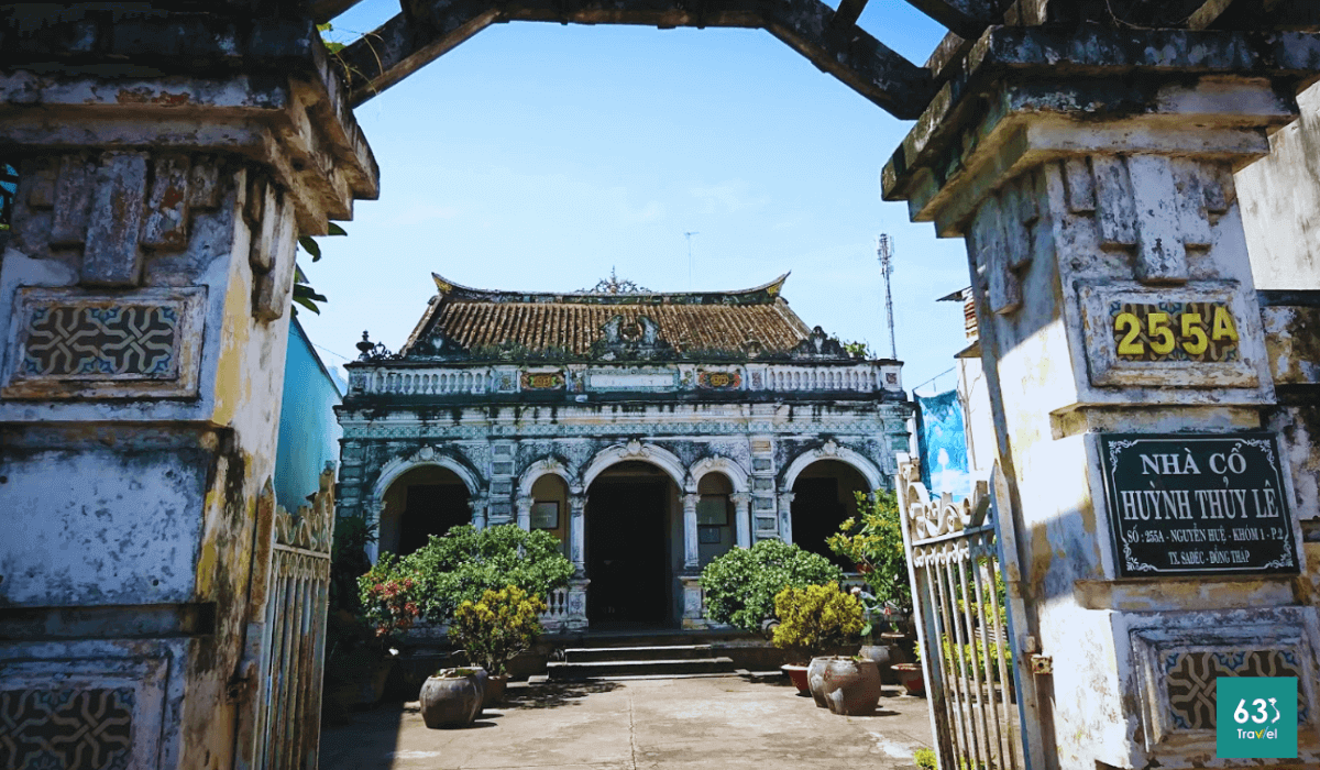 Khám phá nhà cổ Huỳnh Thủy Lê - Công trình đặc sắc nhất Sa Đéc