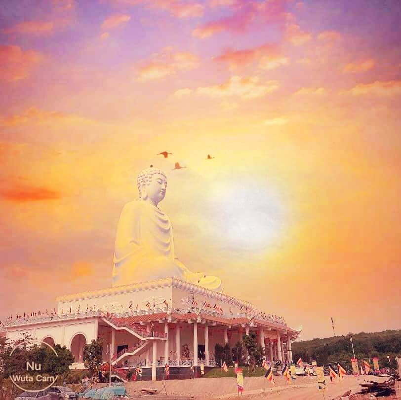 サイゴンから約 100 km にあるヴァン タン国立仏教塔は、ビン フックの代表的な精神的な作品の 1 つです。