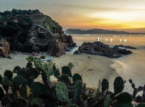 Hoàng hôn trên Vịnh Xuân Đài