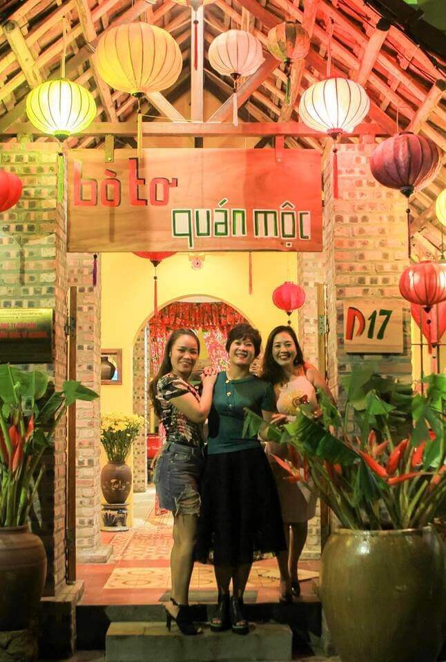 Bò tơ quán Mộc CS1 – Quán ăn ngon Hà Nội.