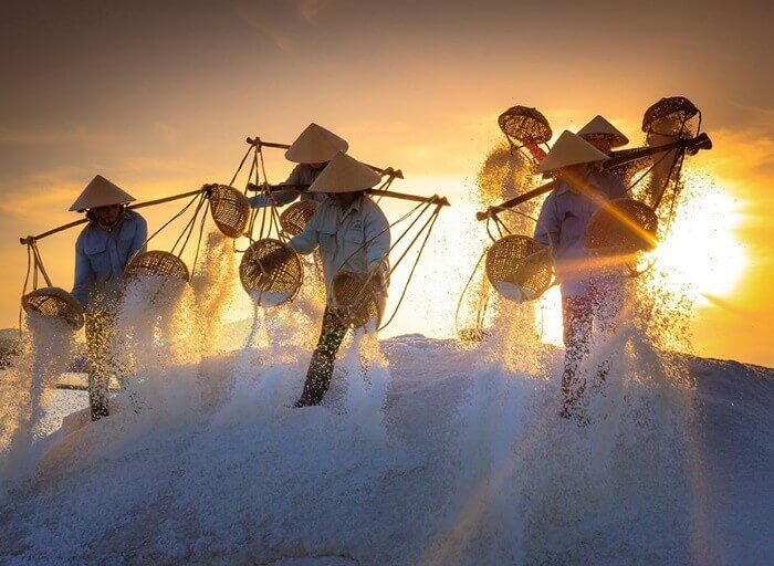 담부아(Dam Vua) 소금밭